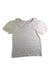 A Ivory Short Sleeve Tops from Mayoral in size 9Y for girl. (Front View)