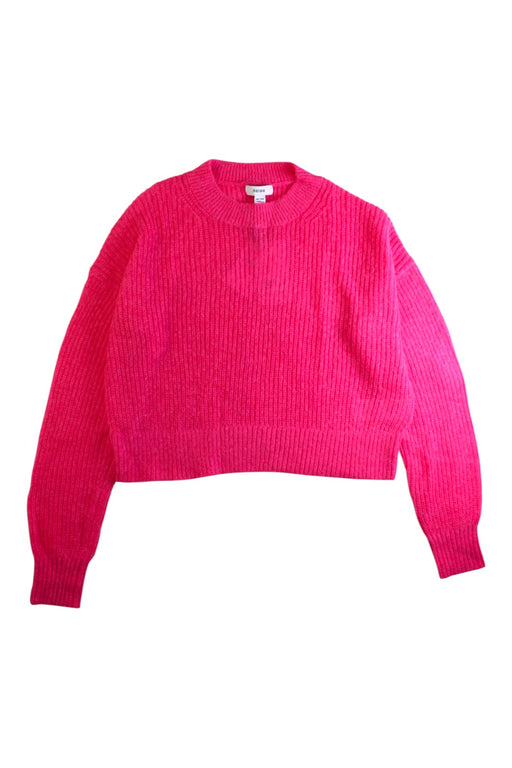 A Pink Knit Sweaters from REISS in size 10Y for girl. (Front View)