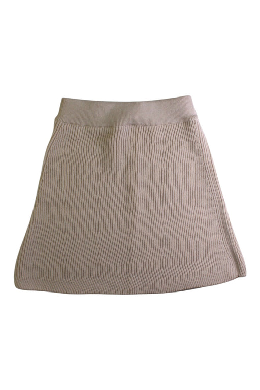 A Beige Mid Skirts from Petit Sézane in size 8Y for girl. (Front View)