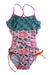 A Multicolour Swimsuits from Platypus in size 8Y for girl. (Front View)