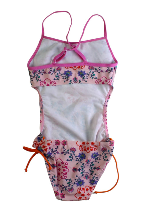 A Multicolour Swimsuits from Platypus in size 8Y for girl. (Back View)