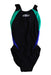 A Black Swimsuits from TYR in size 4T for girl. (Front View)
