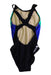 A Black Swimsuits from TYR in size 4T for girl. (Back View)