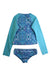 A Blue Swim Sets from Seafolly in size 8Y for girl. (Back View)