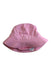 A Pink Sun Hats from Seafolly in size 10Y for girl. (Front View)