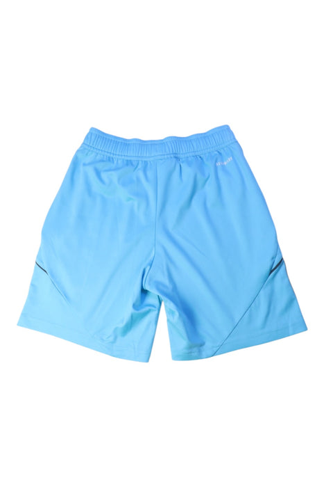A Blue Shorts from Adidas in size 11Y for boy. (Back View)