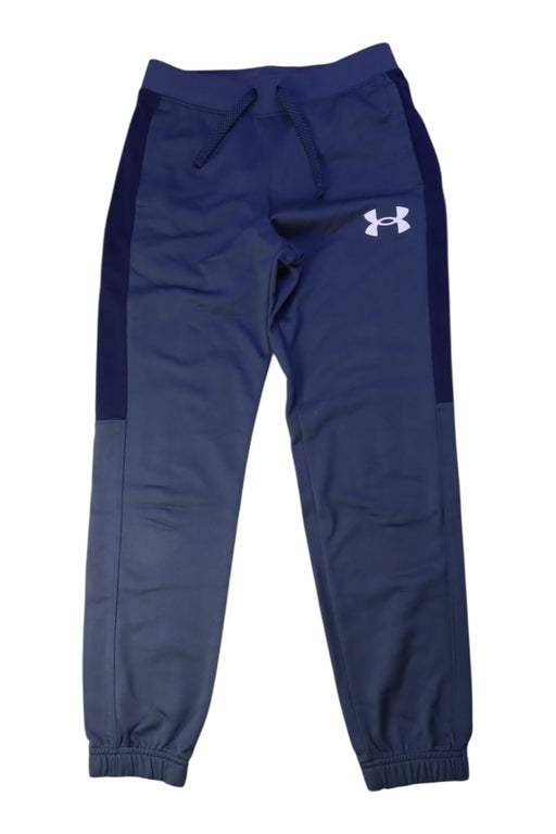A Navy Sweatpants from Under Armour in size 10Y for boy. (Front View)
