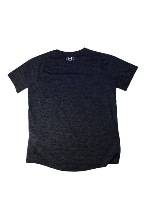 A Black Active Tops from Under Armour in size 13Y for boy. (Back View)