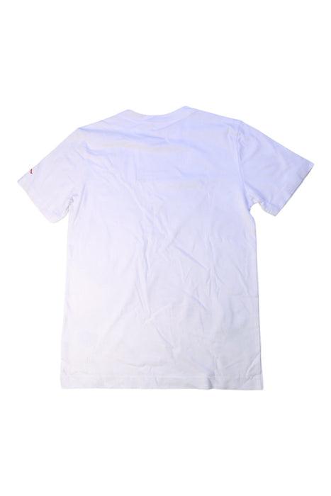 A White Short Sleeve T Shirts from Air Jordan in size 10Y for boy. (Back View)