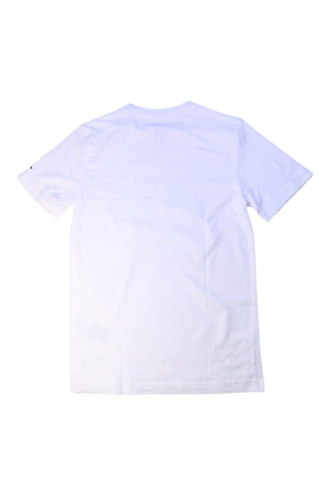 A White Short Sleeve T Shirts from Air Jordan in size 10Y for boy. (Back View)