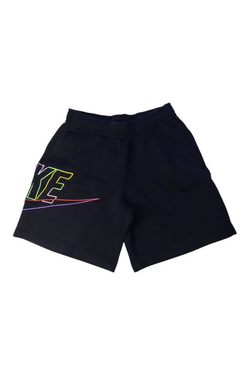 A Black Shorts from Nike in size 10Y for boy. (Front View)