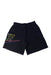 A Black Shorts from Nike in size 10Y for boy. (Front View)