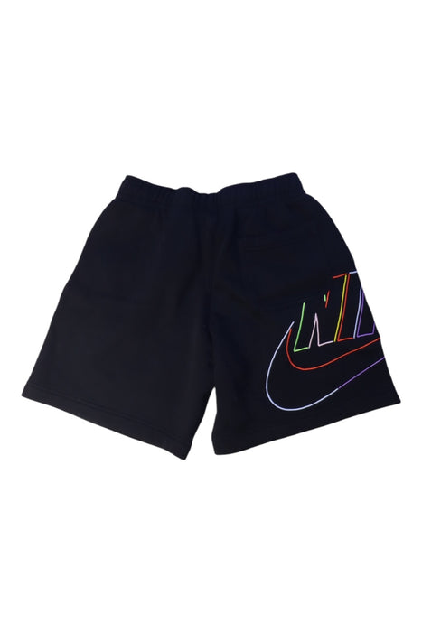 A Black Shorts from Nike in size 10Y for boy. (Back View)