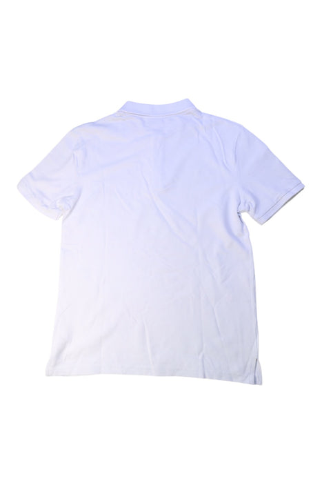 A White Short Sleeve Polos from Boss in size 12Y for boy. (Back View)