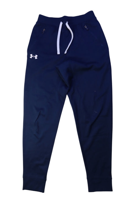 A Navy Sweatpants from Under Armour in size 10Y for boy. (Front View)
