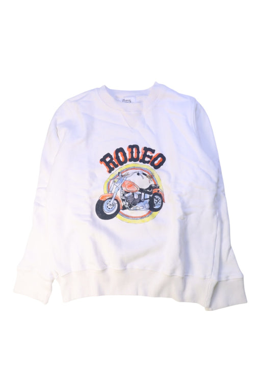 A White Crewneck Sweatshirts from Bonpoint in size 10Y for boy. (Front View)