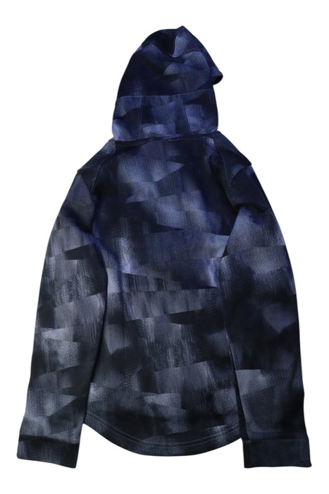 A Blue Lightweight Jackets from Nike in size 12Y for boy. (Back View)