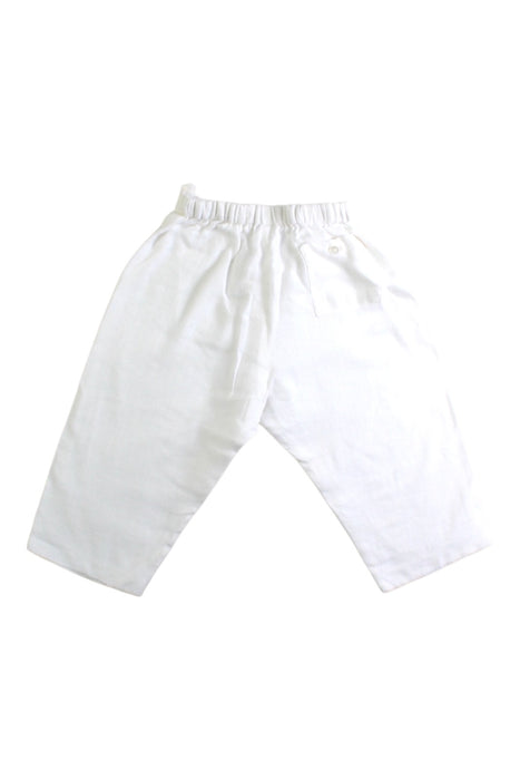 A White Casual Pants from Bonpoint in size 6-12M for neutral. (Back View)