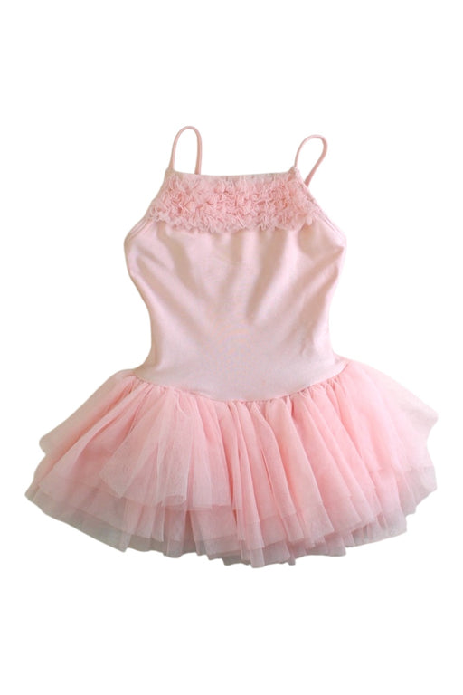 A Pink Leotards from Bloch in size 2T for girl. (Front View)