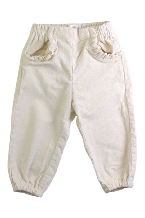 A Ivory Casual Pants from Fina Ejerique in size 12-18M for girl. (Front View)