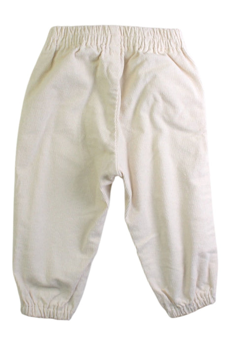 A Ivory Casual Pants from Fina Ejerique in size 12-18M for girl. (Back View)