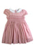A Pink Short Sleeve Dresses from Kidiwi in size 2T for girl. (Front View)