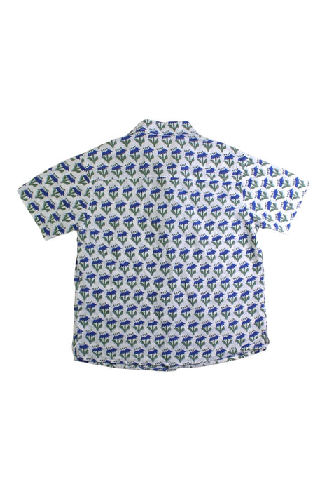 A Blue Short Sleeve Shirts from Kidsagogo in size 2T for boy. (Back View)