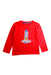 A Red Long Sleeve T Shirts from Boden in size 2T for boy. (Front View)