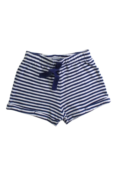 A Blue Shorts from Petit Bateau in size 12-18M for boy. (Front View)