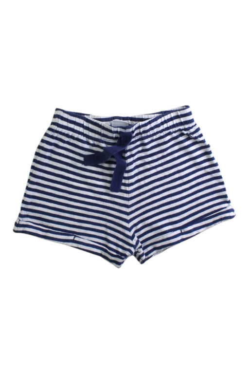 A Blue Shorts from Petit Bateau in size 12-18M for boy. (Front View)