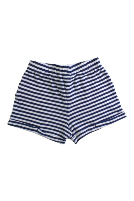 A Blue Shorts from Petit Bateau in size 12-18M for boy. (Back View)