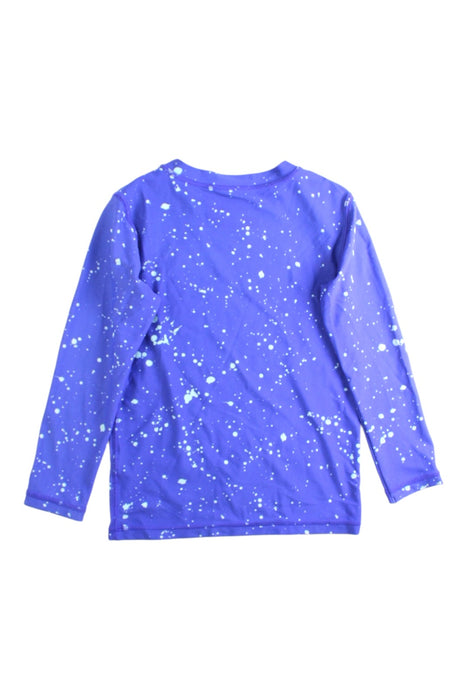 A Blue Rash Guards from Crewcuts in size 3T for boy. (Back View)