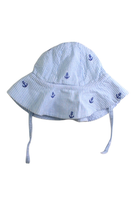 A Blue Sun Hats from Jojo Maman Bébé in size 12-18M for girl. (Back View)