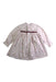 A Pink Long Sleeve Dresses from Pepa London in size 6-12M for girl. (Back View)