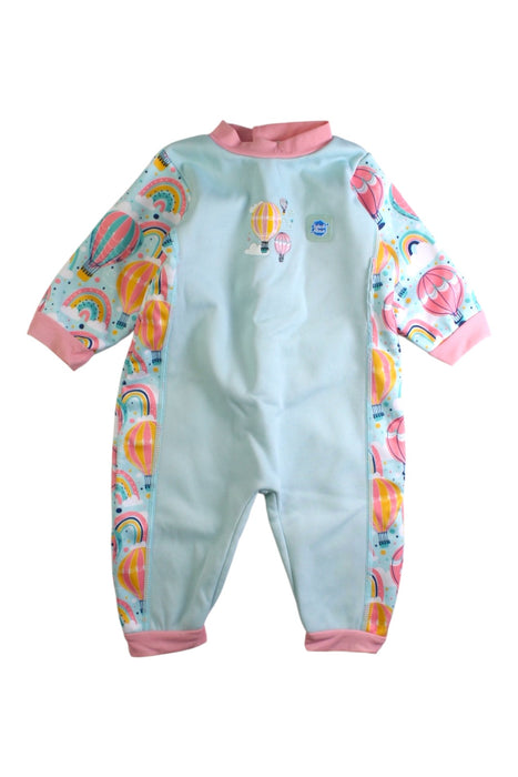 A Multicolour Swimsuits from Splash About in size 12-18M for girl. (Front View)