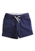 A Navy Shorts from Crewcuts in size 3T for boy. (Front View)