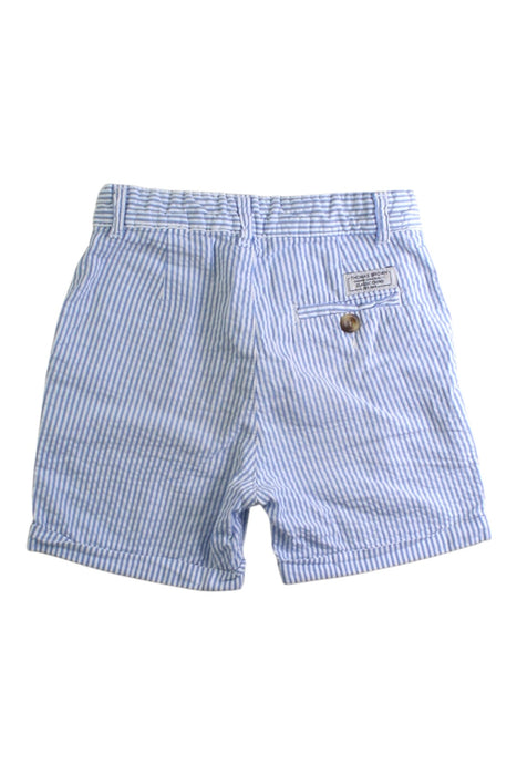 A Blue Shorts from Thomas Brown in size 3T for boy. (Back View)