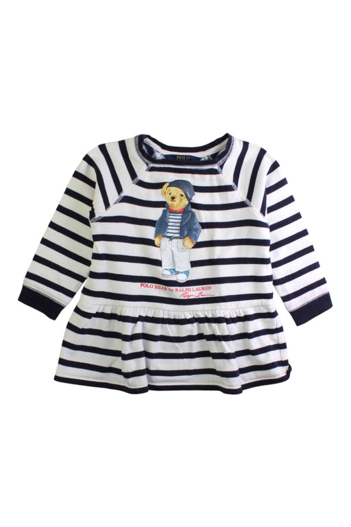 A Navy Sweatshirts from Polo Ralph Lauren in size 2T for girl. (Front View)