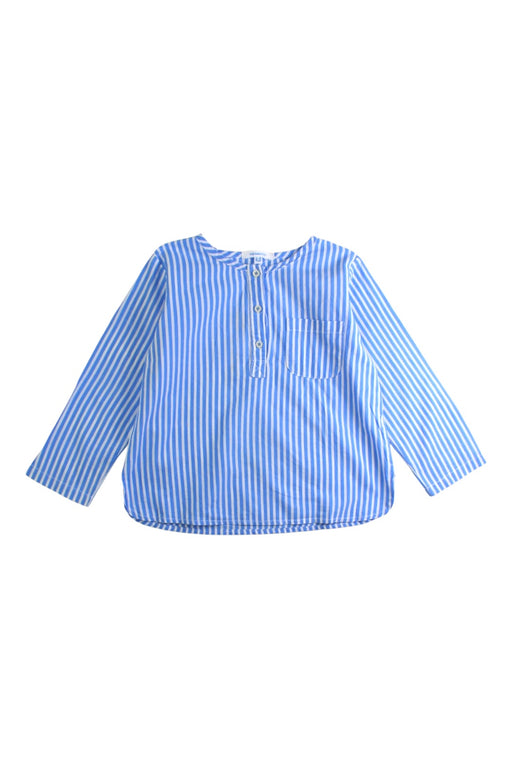 A Blue Long Sleeve Shirts from Kidsagogo in size 2T for boy. (Front View)