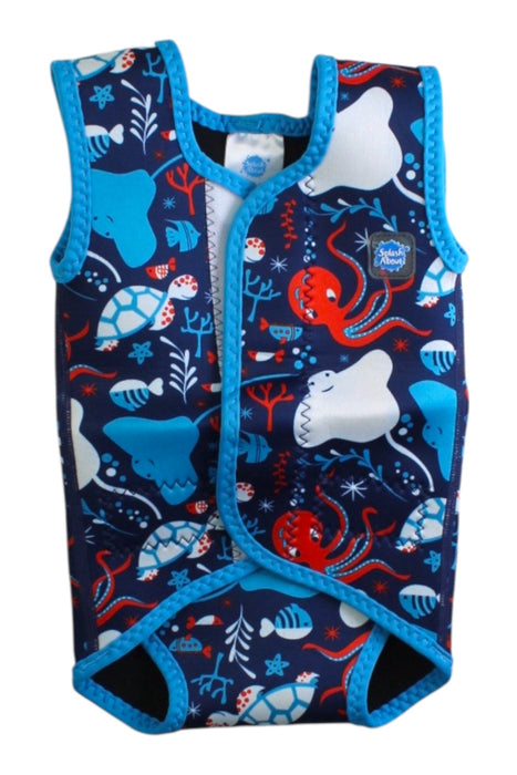 A Multicolour Floatsuits from Splash About in size 0-3M for boy. (Front View)