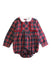 A Red Long Sleeve Rompers from Pepa London in size 2T for girl. (Front View)