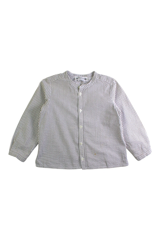 A White Long Sleeve Shirts from Bonpoint in size 3T for boy. (Front View)
