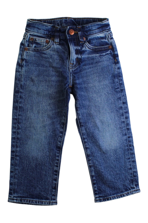 A Blue Jeans from Crewcuts in size 3T for neutral. (Front View)