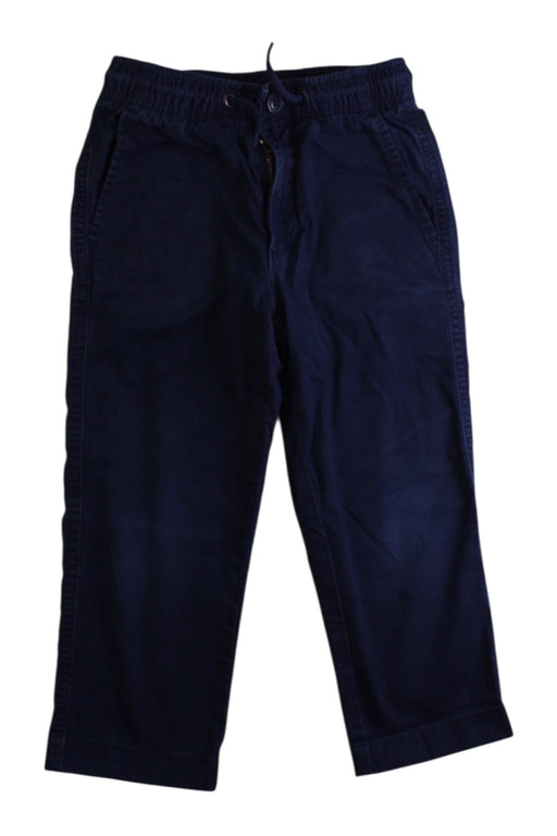 A Blue Casual Pants from Crewcuts in size 4T for boy. (Front View)