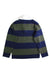 A Green Long Sleeve Polos from La Coqueta in size 4T for boy. (Back View)