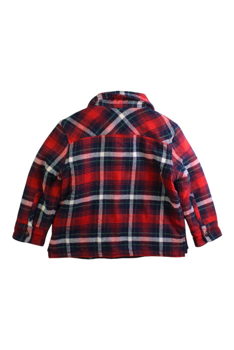 A Red Long Sleeve Polos from Polo Ralph Lauren in size 2T for boy. (Back View)