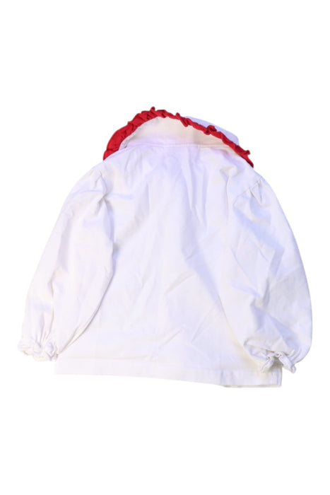 A White Long Sleeve Shirts from Caramelo Kids in size 18-24M for girl. (Back View)