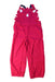 A Pink Long Overalls from Jojo Maman Bébé in size 2T for girl. (Front View)