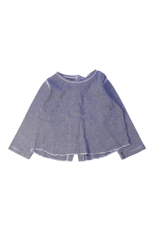A Blue Long Sleeve Tops from Petit Bateau in size 6-12M for neutral. (Front View)