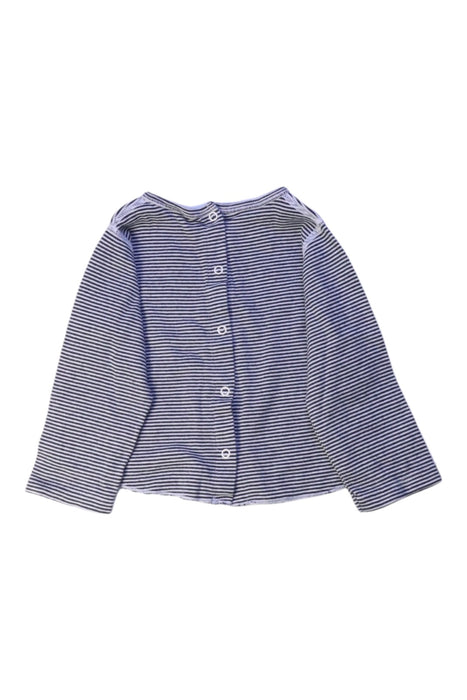 A Blue Long Sleeve Tops from Petit Bateau in size 6-12M for neutral. (Back View)